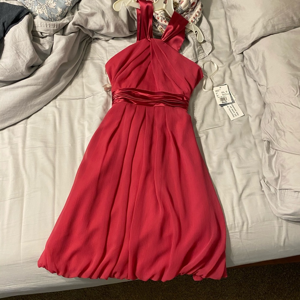 Formal watermelon color dress (girls)